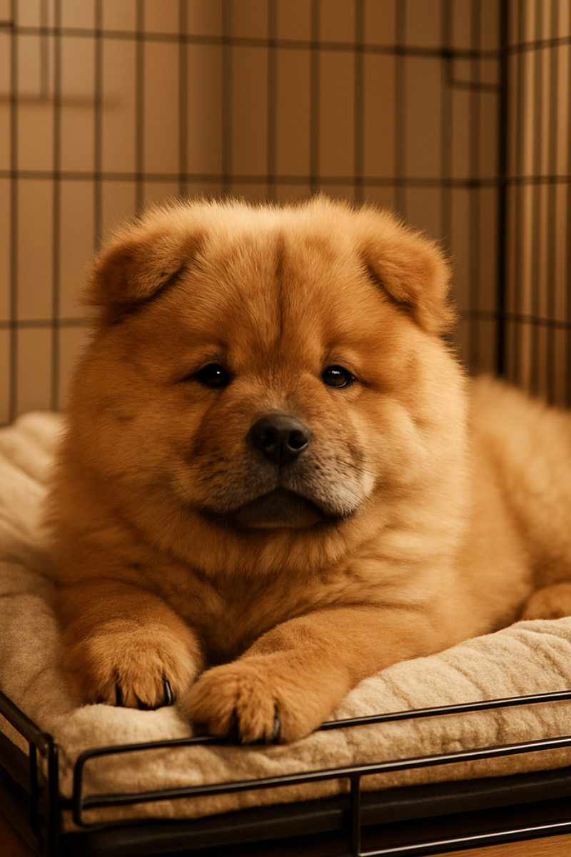 Crate Training a Chow Chow Puppy: Why We Believe It’s Worth It